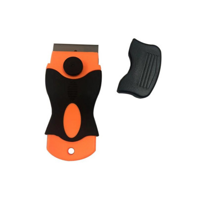 Adeziv pentru geamuri noi Dispozitiv de îndepărtare a racletei de curățare a geamurilor de mașină din sticlă ceramică Autocolant de film de viny pentru curățare Dispozitiv de curățare a racletei de ras