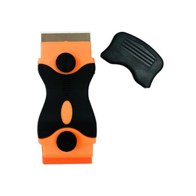 Adeziv pentru geamuri noi Dispozitiv de îndepărtare a racletei de curățare a geamurilor de mașină din sticlă ceramică Autocolant de film de viny pentru curățare Dispozitiv de curățare a racletei de ras