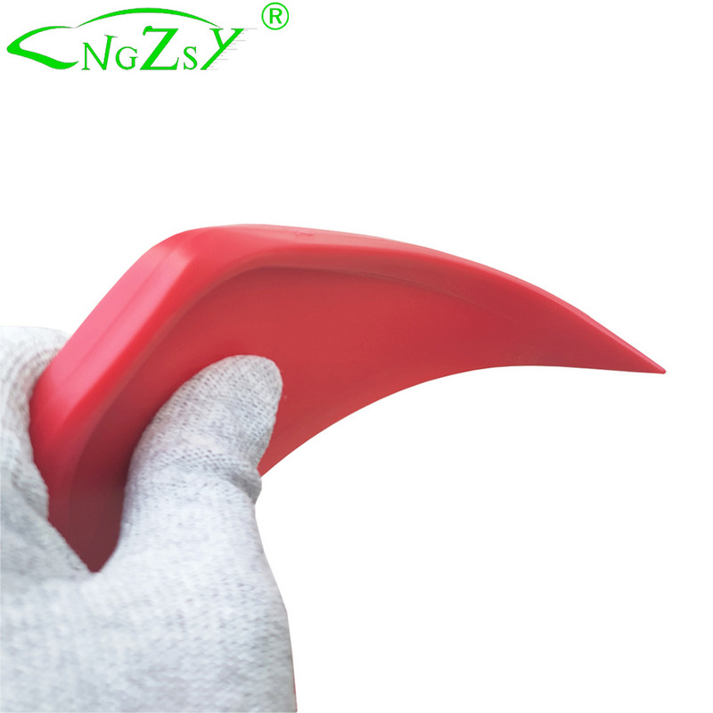 Racletă moale triunghiulară profesională, autocolant pentru mașină, înveliș pentru mașină, racletă de film de vinil, racletă automată pentru nuanțare ferestrei A31R