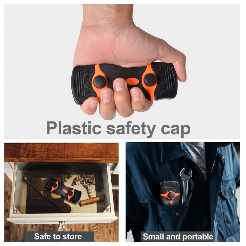 Dvostruki strugač s oštricom britve Alat za automatsko zatamnjivanje prozora Vinil s plastičnim čeličnim oštricama za uklanjanje naljepnica Naljepnice Naljepnice