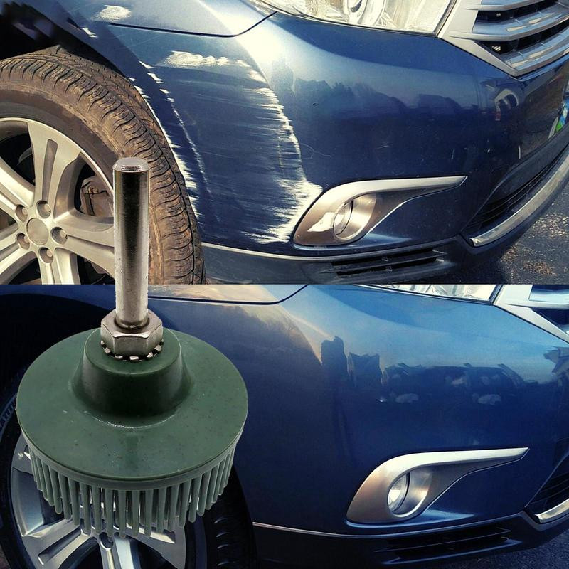 Roată de lustruit cu peri, set de discuri de lustruit puternice de 2 inci, accesorii pentru perie rotativă pentru curățarea mașinii, pentru feronerie, oțel, lemn, sticlă