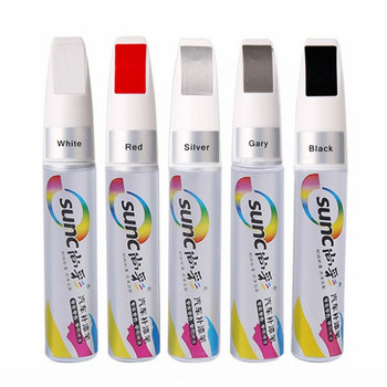 Μολύβι επισκευής χρωμάτων αυτοκινήτου 5 χρωμάτων 12ml Μολύβι Universal Car Scratch Repair Paint Paint Auto Paint Scratch Repair Remover Touch Up Pencil