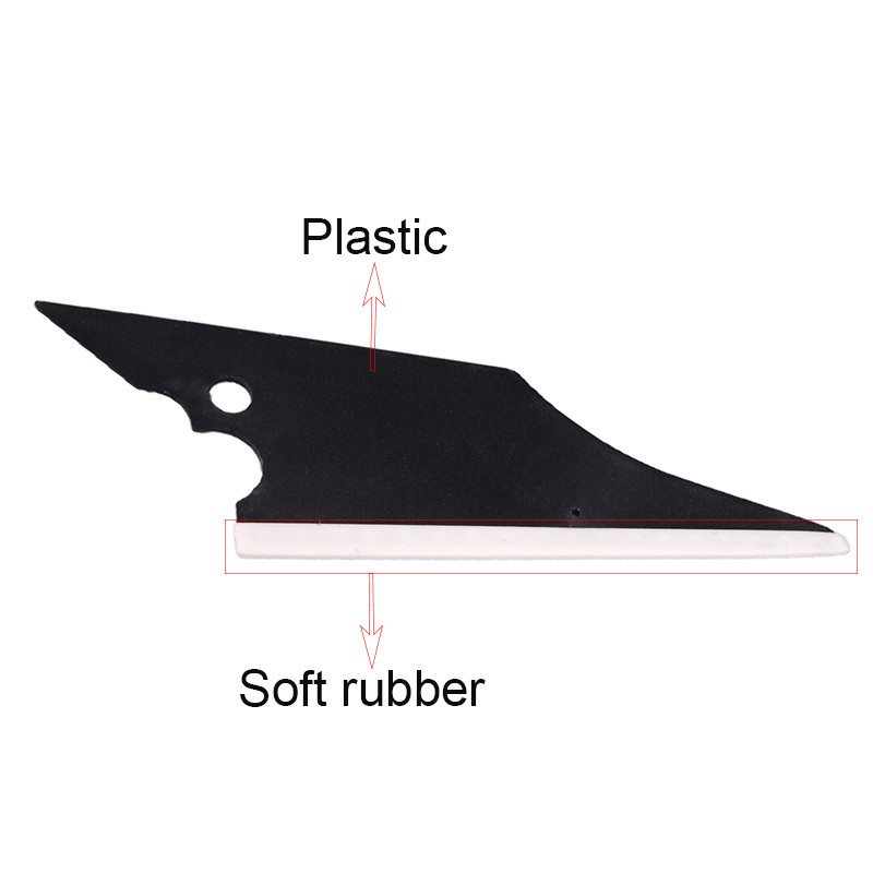 Αυτοκόλλητο αυτοκινήτου TOFAR Soft Conqueror Squeegee Εργαλείο εφαρμογής μεμβράνης περιτυλίγματος βινυλίου Γωνία Ξύστρα υαλοκαθαριστήρα παραθύρου απόχρωση γυαλιού