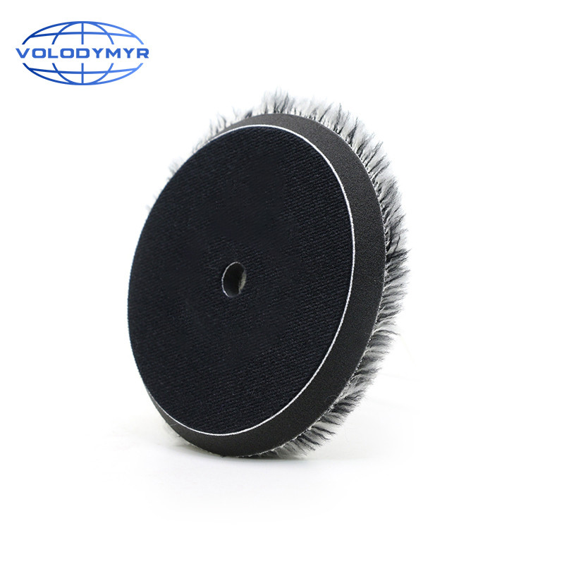 Volodymyr 2021 Nou Sosire Exclusiv DA 5 inch Lână Buffing Pad Îngrijire Mașină 100% Lână Pură Tampă pentru Lustruire Pad de Lustruit Auto