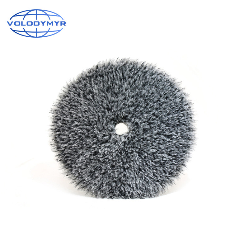 Volodymyr 2021 Nou Sosire Exclusiv DA 5 inch Lână Buffing Pad Îngrijire Mașină 100% Lână Pură Tampă pentru Lustruire Pad de Lustruit Auto
