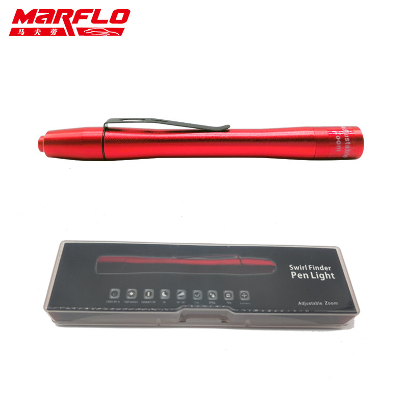 BT-7018 Marflo Auto Paint Checking Swirl Finder Light Pen Upaljač za pranje automobila i Alati za završnu boju
