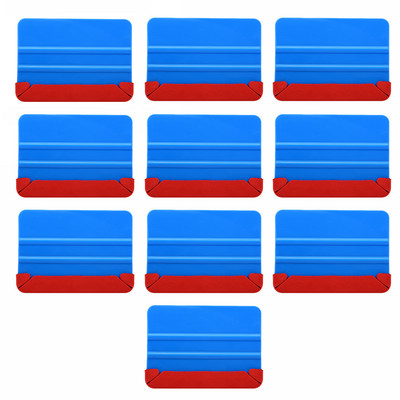 EHDIS 10 buc. Film de vinil Racletă de ambalare pentru mașină Fibră de carbon țesătură Pâslă racletă autocolante Instrument de instalare Instrument de nuanțe pentru ferestre