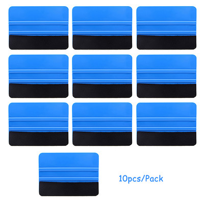 EHDIS 10 buc. Film de vinil Racletă de ambalare pentru mașină Fibră de carbon țesătură Pâslă racletă autocolante Instrument de instalare Instrument de nuanțe pentru ferestre