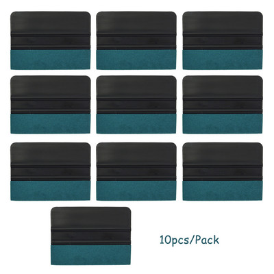 EHDIS 10 buc. Film de vinil Racletă de ambalare pentru mașină Fibră de carbon țesătură Pâslă racletă autocolante Instrument de instalare Instrument de nuanțe pentru ferestre