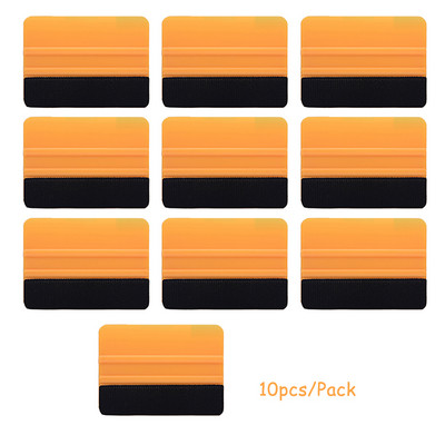 EHDIS 10 buc. Film de vinil Racletă de ambalare pentru mașină Fibră de carbon țesătură Pâslă racletă autocolante Instrument de instalare Instrument de nuanțe pentru ferestre