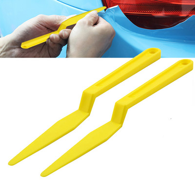 1pcs  Carbon Fiber Vinyl Wrapping Tools Car Window Tint Squeegee Kit Plastic Scraper for Window Film Application tool