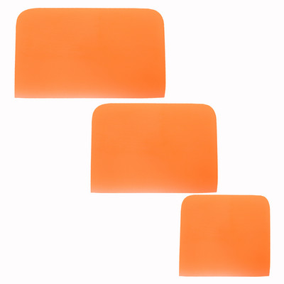 FOSHIO 1/3 buc. Film din fibră de carbon pentru instalarea racletei de înveliș pentru mașină de vinil Racletă de cauciuc PPF pentru nuanțarea geamurilor de sticlă Instrument de curățare pentru uz casnic