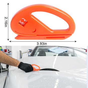 Μικρή ξύστρα για ταινία παραθύρου αυτοκινήτου κιτ εργαλείων περιτυλίγματος βινυλίου Καθαρισμός γυαλιού μπορεί να χρησιμοποιηθεί για αξεσουάρ αυτοκινήτου με μεμβράνες κινητών τηλεφώνων