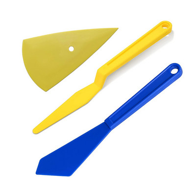 3 tk Pika käepidemega mikrokaabitsa nurgakaabits auto akende vinüülkilele mähkimiseks autoakna toonimiseks tööriistad vinüülkattega kaabits