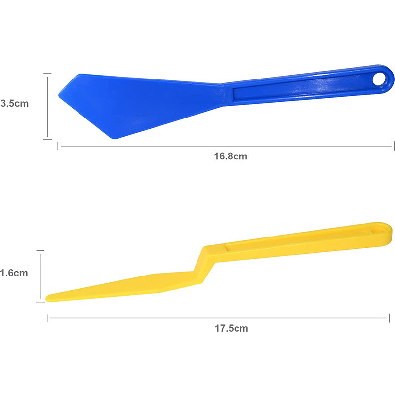 3 tk Pika käepidemega mikrokaabitsa nurgakaabits auto akende vinüülkilele mähkimiseks autoakna toonimiseks tööriistad vinüülkattega kaabits