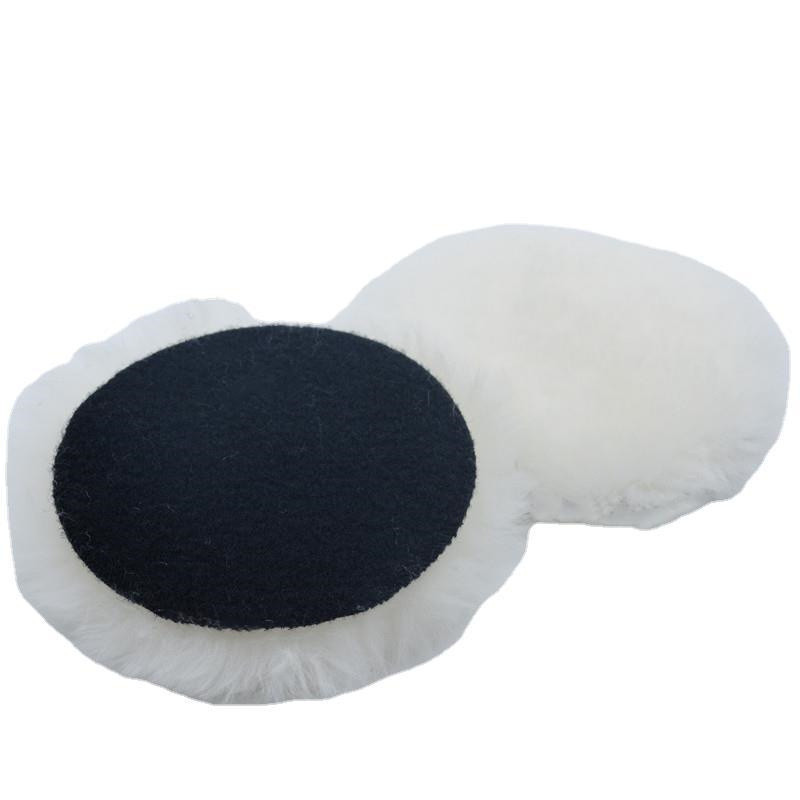 5 tk / komplekt 3/4/5 tolline poleerimiskomplekt poleerimislapp Autovahatamine käsnketas villane rataste poleerimispadjad auto värvihoolduse auto vidin