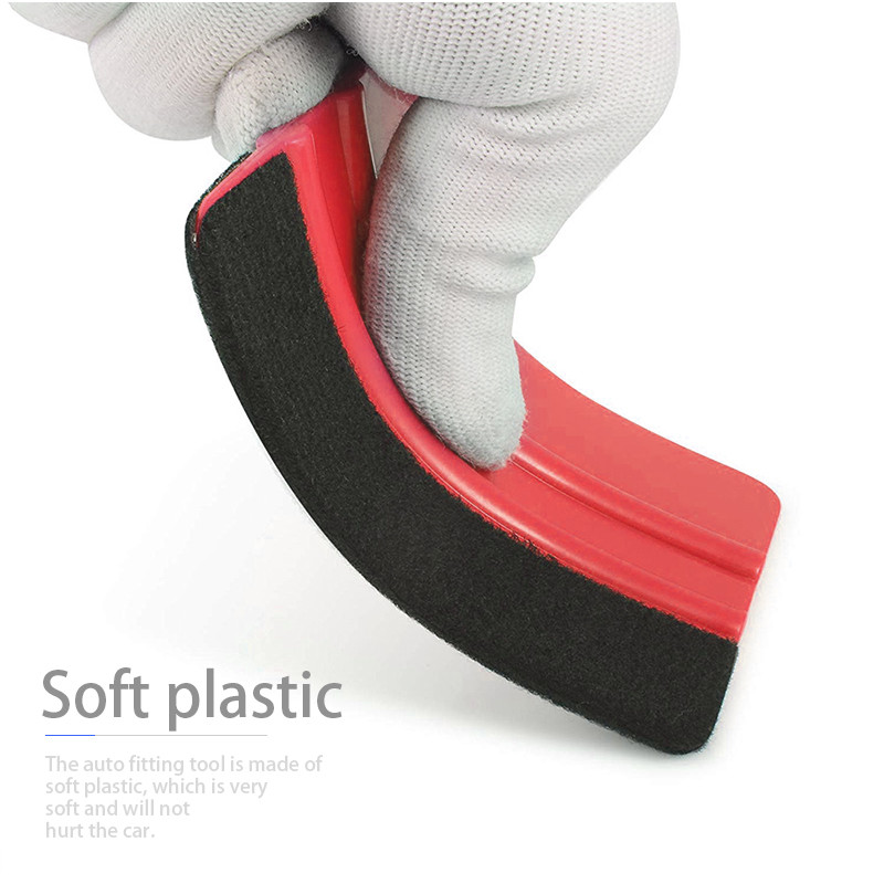 7/13 buc. Instrumente de ambalare a filmului de vinil pentru mașină. Kit de racletă pentru autocolant pentru autovehicule. Set de raclete auto din pâslă.