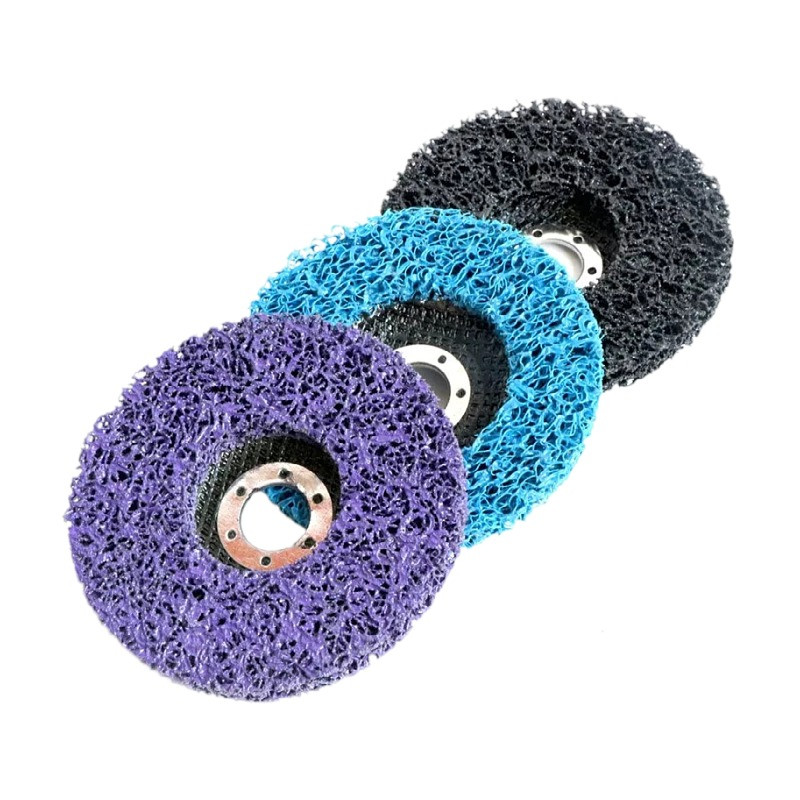 Disc cu bandă de polietilenă de 125 mm, disc abraziv pentru vopsea pentru îndepărtarea ruginii, roți de șlefuit pentru motociclete, polizor unghiular durabil, mașină