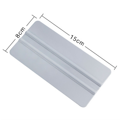 Film din fibră de carbon de 15 cm pentru ambalaj racletă din pâslă, autocolante de vinil, decalcomanii, aplicator de tapet, instrument de vopsire pentru ferestre, ștergător.
