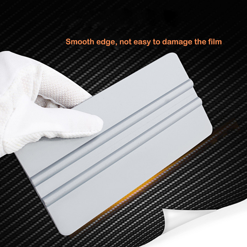 Film din fibră de carbon de 15 cm pentru ambalaj racletă din pâslă, autocolante de vinil, decalcomanii, aplicator de tapet, instrument de vopsire pentru ferestre, ștergător.