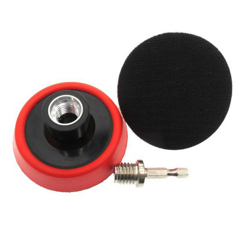 Disc de șlefuit electric Tavă cu roată de pinioane Mandrina de șlefuit Ventuză Disc de lustruit electric Instrument de șlefuit pentru vopsea de mașină