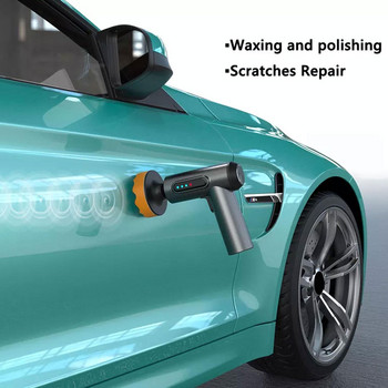 Εργαλεία κερώματος γυαλίσματος ηλεκτρικών οχημάτων Ασύρματη ρυθμιζόμενη ταχύτητα οικιακού αυτοκινήτου Ψηφιακή οθόνη σφράγισης Beauty Waxing Machine