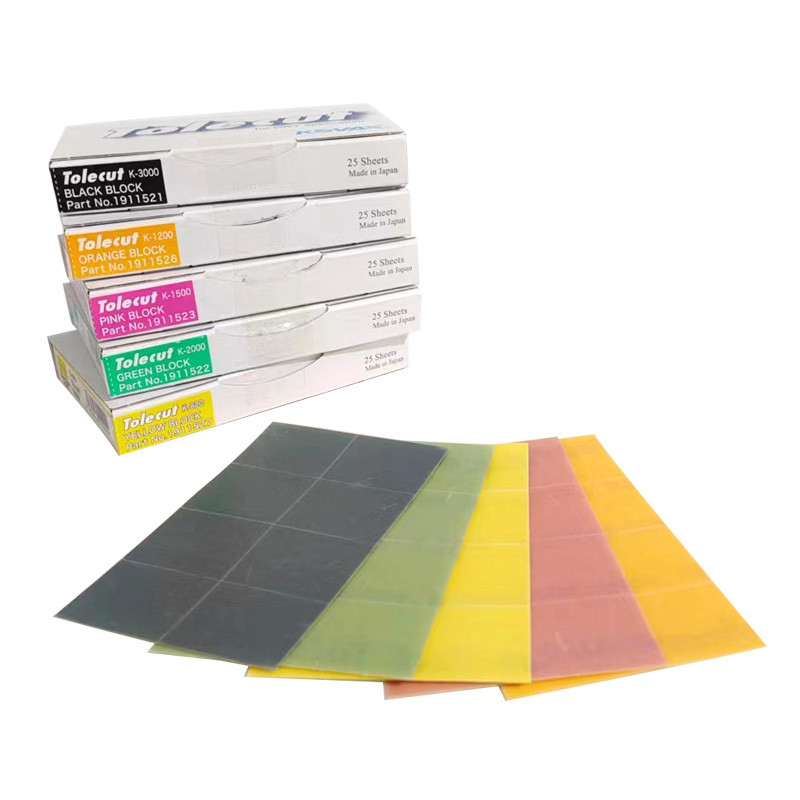 Jaapan KOVAX Tolecut 8 lõiked Toleblock-lihvimisel autode poleerimiseks 800/1200/1500/2000/3000 liivapaber