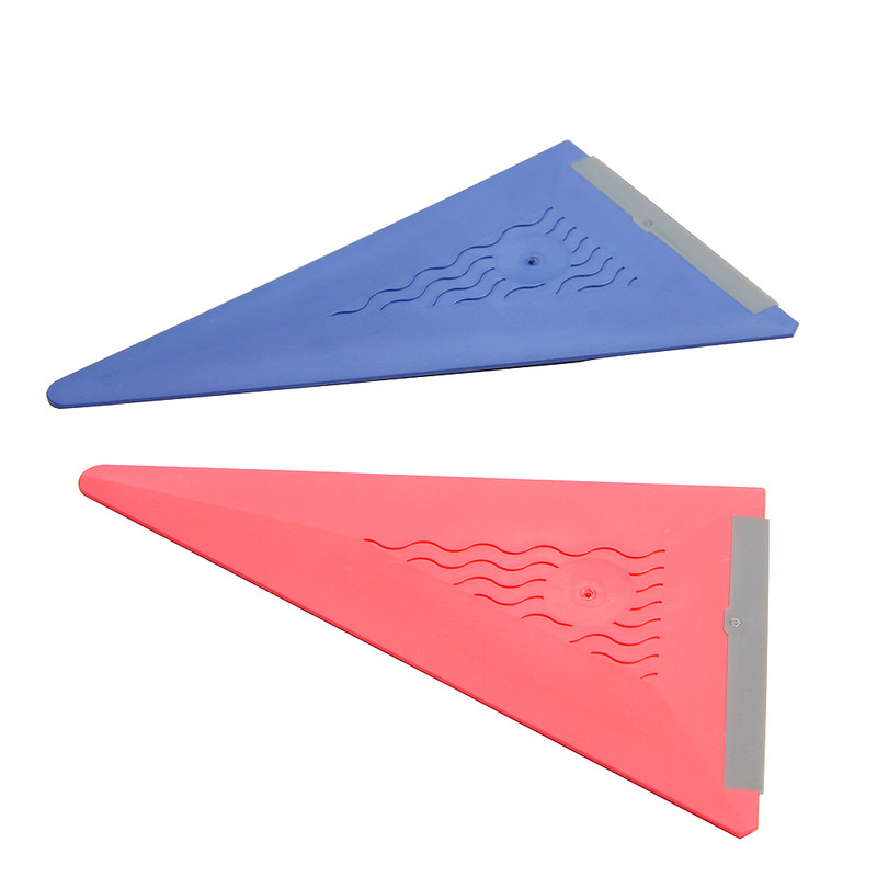 Profesionalni alat za zatamnjivanje prozora Car Wrap Brisač s tri ruba Strugač za vjetrobransko staklo Alati za nanošenje folije od ugljičnih vlakana