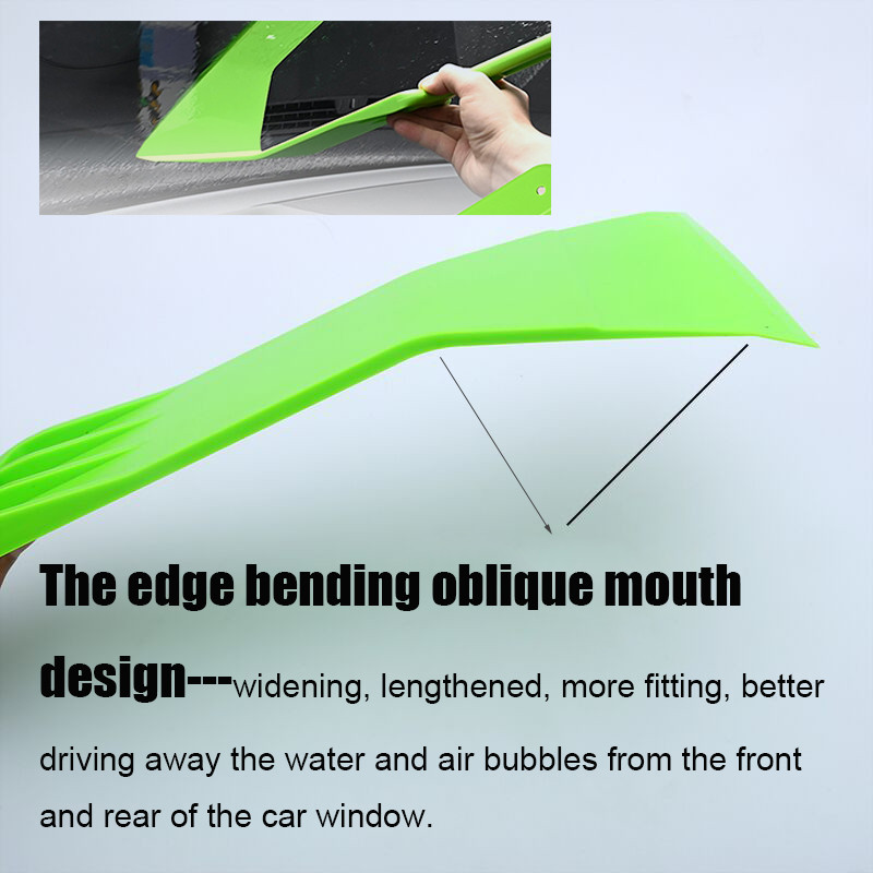 TOFAR Long Squeegee μπροστινό πίσω μέρος του παραθύρου αυτοκινήτου Φίλτρα χρωματισμού ηλιακής προστασίας Εργαλείο εγκατάστασης Παρμπρίζ Καθαρισμός μπουλντόζας ξύστρα