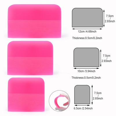 FOSHIO pehme kaabits TPU PPF kaabits auto ümbrisesse läbipaistva kaitsekile süsinikkiust kleebise vinüülkleebise paigaldustööriist