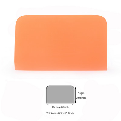 FOSHIO pehme kaabits TPU PPF kaabits auto ümbrisesse läbipaistva kaitsekile süsinikkiust kleebise vinüülkleebise paigaldustööriist