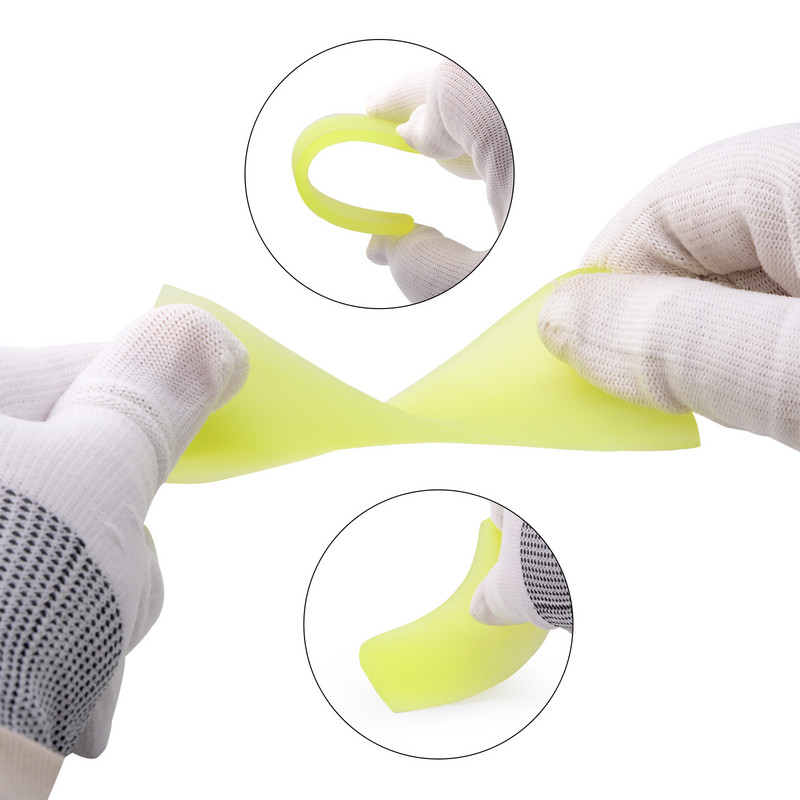 FOSHIO pehme kaabits TPU PPF kaabits auto ümbrisesse läbipaistva kaitsekile süsinikkiust kleebise vinüülkleebise paigaldustööriist