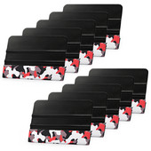 EHDIS Auto Styling mikrošķiedras filca skrāpis logu stiklu tonēšanai oglekļa šķiedras vinila aptinuma rakeļa tīrīšanai mazgāšanas piederumi