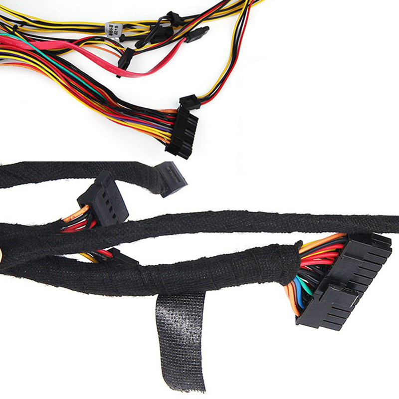 Crna boja 1 rola širine 9/19/25 mm duljine 15 m traka za kabelski svežanj jaka ljepljiva platnena tkanina vatrootporna traka za tkalačke automobile