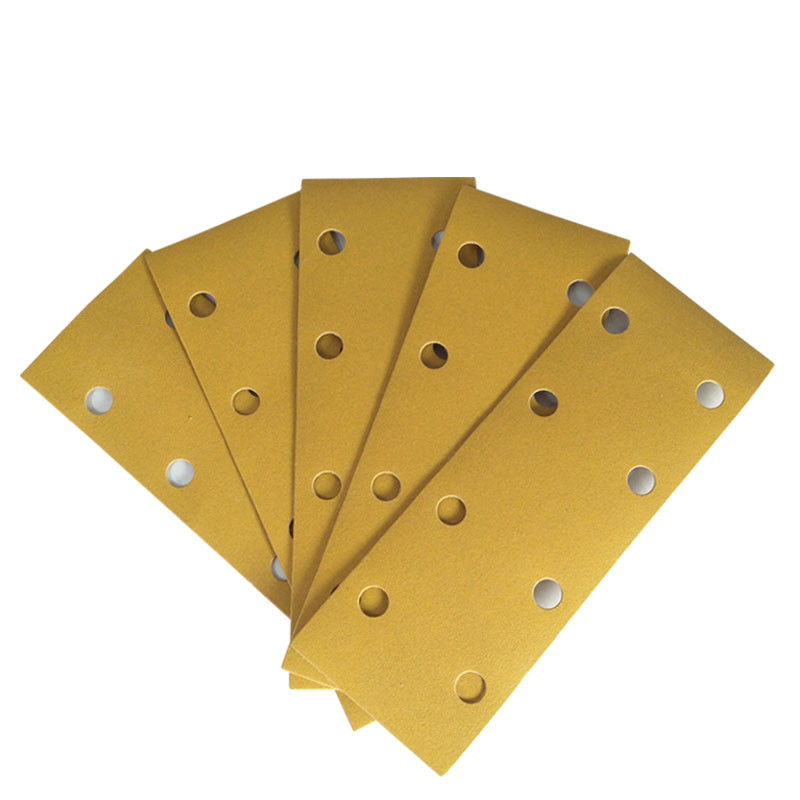 (50 tk) 198x70 mm abrasiivsed tolmuvabad lihvimisribad Blokeerumisvastane liivapaber 80-400 karedusega Mirka Sanderile