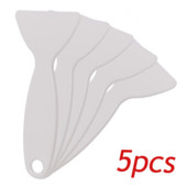 5vnt Automobilinis plastikinis grandiklis Filmavimo įrankiai Klijų valiklis Nešiojamas sniego kastuvas Valytuvas Valymas Grandikliai Įrankiai Automobilių priedai