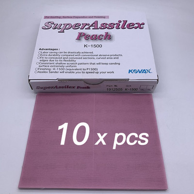 10 tk ülipeene kilega lihvketas Pehme veekindel liivapaber 600–3000 teradega märja/kuiva autovärvi lihvimiseks