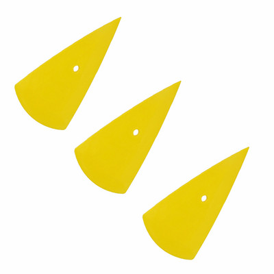 EHDIS 3/6/9 buc. Film pentru ferestre Nuanțare racletă Spatulă Fibră de carbon Vinil Wrap Galben Plastic Răzuitoare Auto Detalii Autocolant Instrumente Kit