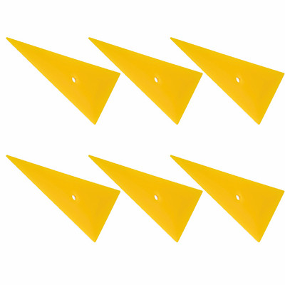 EHDIS 3/6/9 buc. Film pentru ferestre Nuanțare racletă Spatulă Fibră de carbon Vinil Wrap Galben Plastic Răzuitoare Auto Detalii Autocolant Instrumente Kit