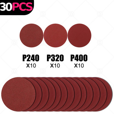 3-tolline ümmargune liivapaber lihvimiskettad liivapaber veskile auto poleerimiseks Lihvija poleerimisalused 800/1500/2000/3000/5000