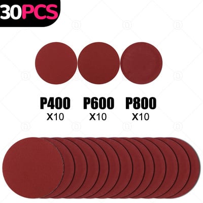 3-tolline ümmargune liivapaber lihvimiskettad liivapaber veskile auto poleerimiseks Lihvija poleerimisalused 800/1500/2000/3000/5000