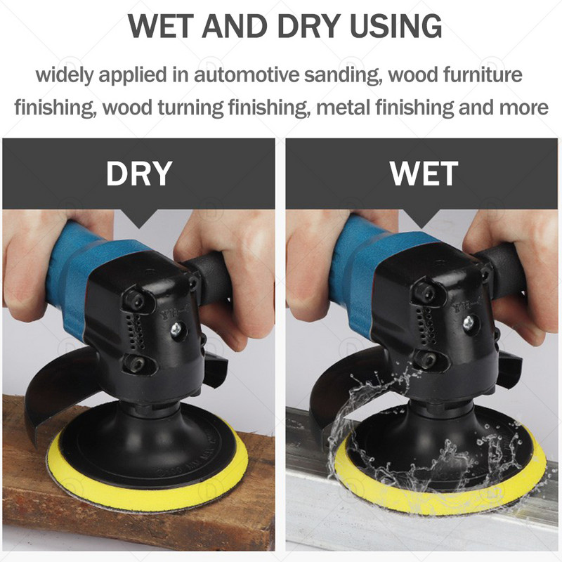 3-tolline ümmargune liivapaber lihvimiskettad liivapaber veskile auto poleerimiseks Lihvija poleerimisalused 800/1500/2000/3000/5000