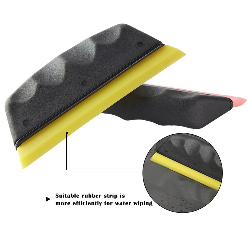 Ξύστρα από καουτσούκ Water Blade Vinting Window PPF Squeegee μεμβράνη από ανθρακονήματα Ξύστρα περιτυλίγματος βινυλίου για εργαλεία καθαρισμού τζαμιών αυτοκινήτου