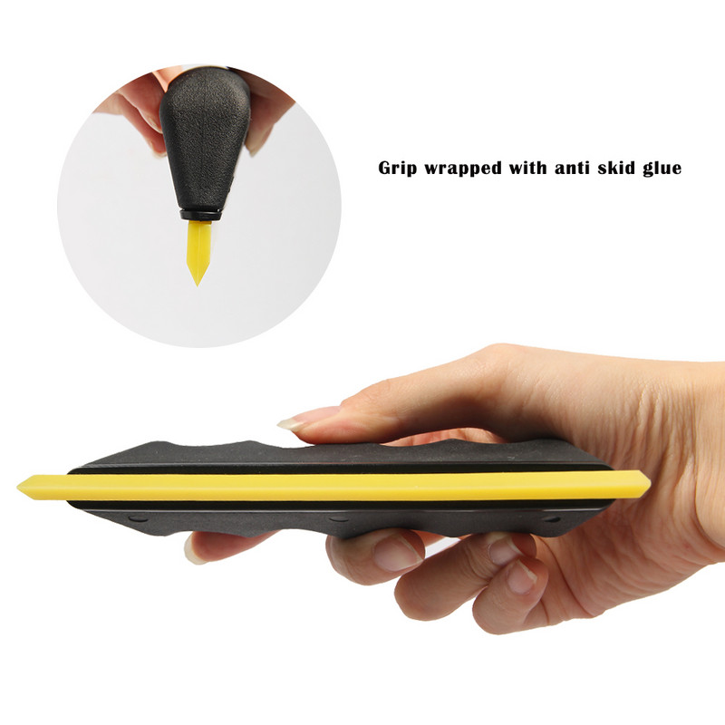 Ξύστρα από καουτσούκ Water Blade Vinting Window PPF Squeegee μεμβράνη από ανθρακονήματα Ξύστρα περιτυλίγματος βινυλίου για εργαλεία καθαρισμού τζαμιών αυτοκινήτου