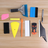 11 τμχ Εργαλείο μεμβράνης βινυλίου περιτυλίγματος αυτοκινήτου με αυτοκόλλητο αυτοκόλλητο με μαγνητικό ραβδί μάκτρο εργαλειοθήκης Εργαλείο απόχρωσης παραθύρου για αυτοκίνητο αυτοκινήτου