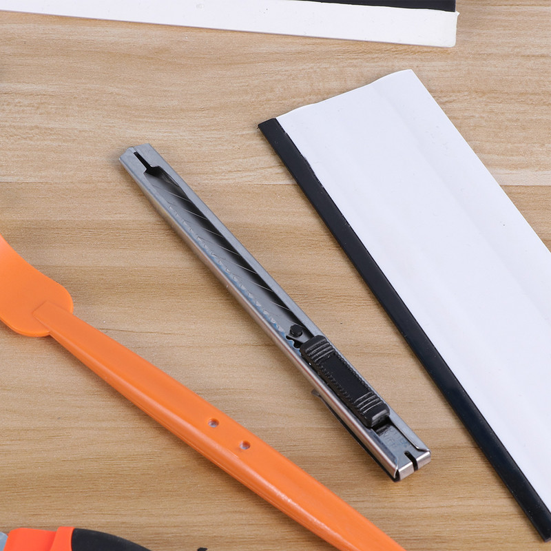 11 τμχ Εργαλείο μεμβράνης βινυλίου περιτυλίγματος αυτοκινήτου με αυτοκόλλητο αυτοκόλλητο με μαγνητικό ραβδί μάκτρο εργαλειοθήκης Εργαλείο απόχρωσης παραθύρου για αυτοκίνητο αυτοκινήτου