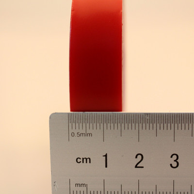 5/10/15/20mm Bandă cu două fețe din silicon roșu, transparent, fără urme, autocolante adezive pentru stilul mașinii, acasă, perete, ecran LCD, telefon