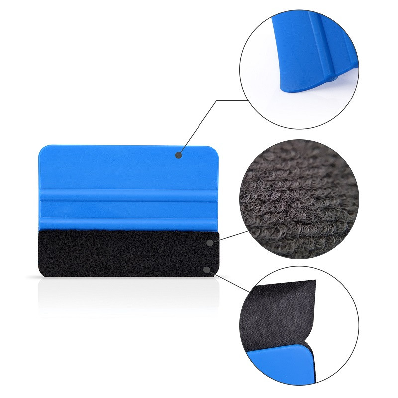1 τεμ. Ξύστρα αυτοκινήτου Auto Styling Ταινία βινυλίου Felt Scraper Εργαλείο από ανθρακονήματα Παράθυρο Deicer Cleaner Περιτύλιγμα Αυτοκόλλητο Αυτοκόλλητο Αυτοκόλλητο Αξεσουάρ