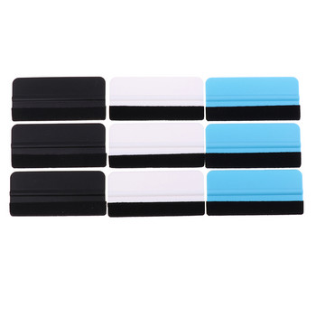 1 τεμ mini Squeegee Felt Edge Scraper Πλαστική μαλακή περιτύλιξη Σπάτουλα Εργαλείο Αυτοκόλλητα Αυτοκινήτων Viny Wrapping and Tint Tools Pro