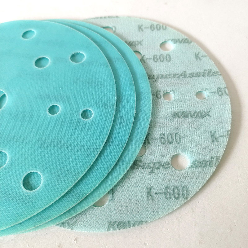 25 buc KOVAX 6 inch Hârtie moale mată Vopsea auto Suprafață Frumusețe Lustruit Hârtie șmirghel rotundă, autoadeziv, 150 mm
